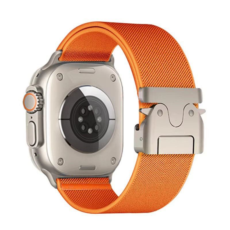 "AdventureFit" Nylon Braided Loop Parachute Buckle For Apple Watch