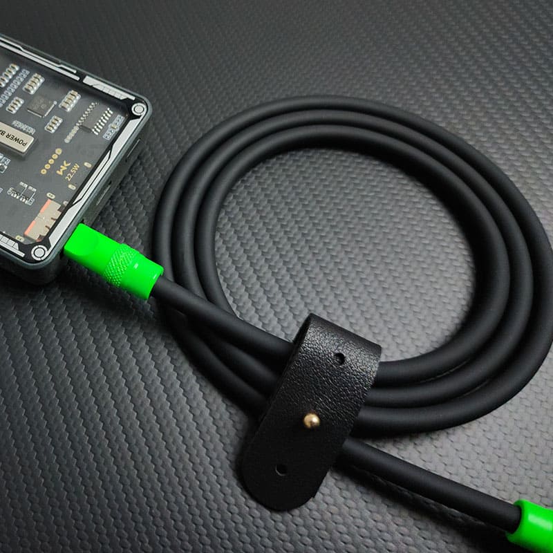 "Black Chubby" 240W Charging Cable With Color Connectors