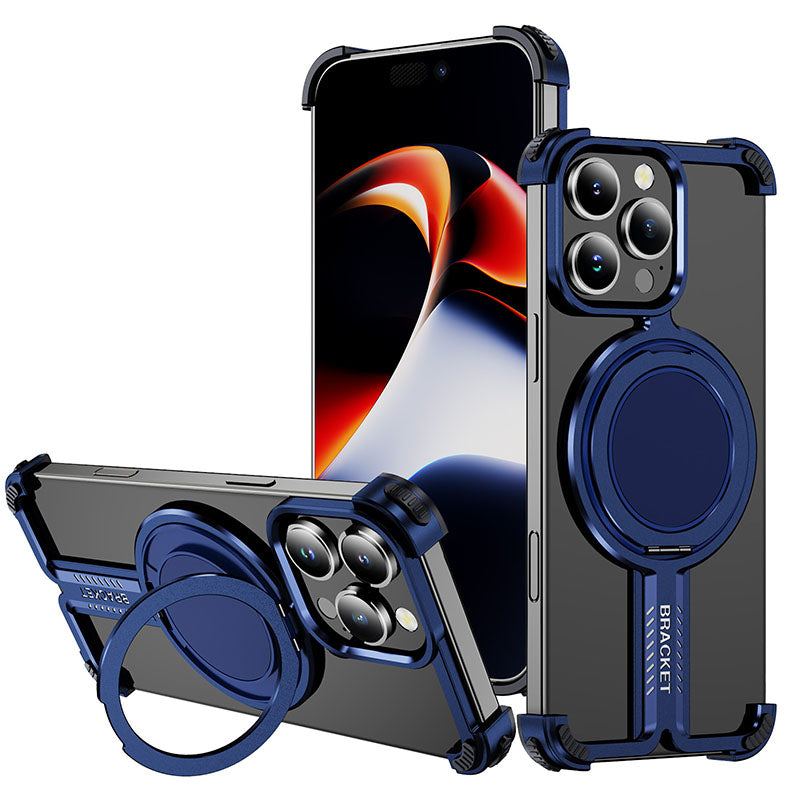 “Chubby”Metal Frameless Titanium Alloy Phone Case For iPhone