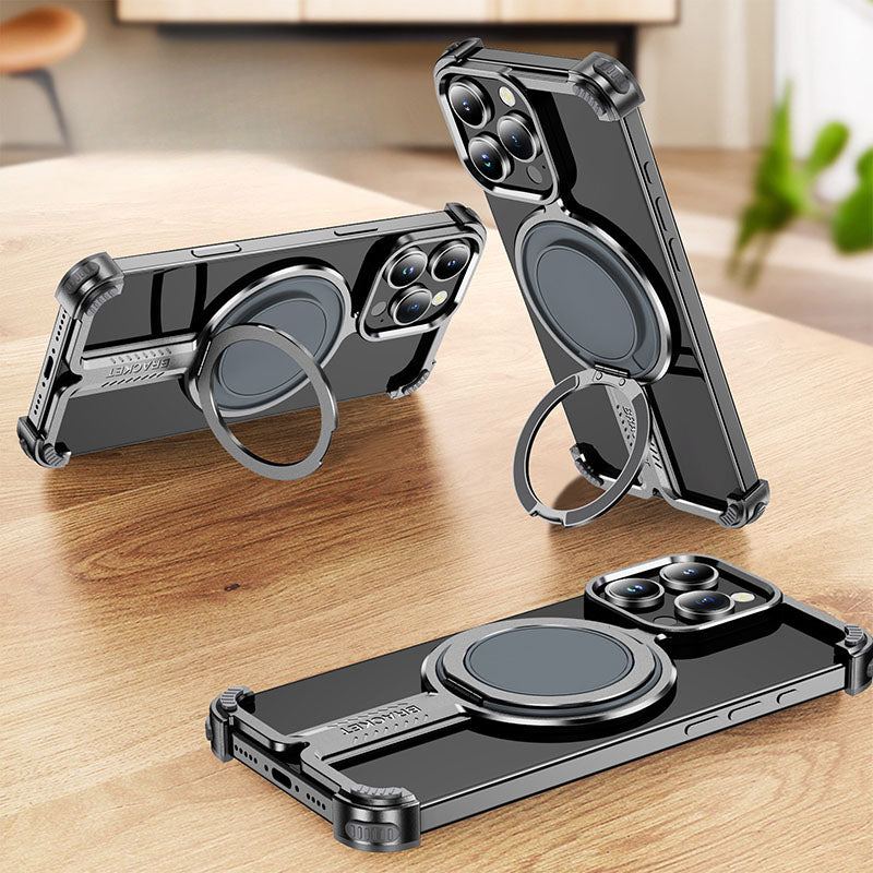 “Chubby”Metal Frameless Titanium Alloy Phone Case For iPhone