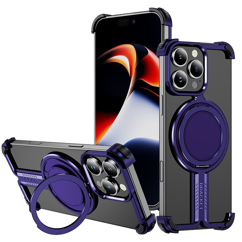 “Chubby”Metal Frameless Titanium Alloy Phone Case For iPhone