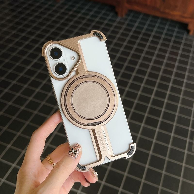 “Chubby”Metal Frameless Titanium Alloy Phone Case For iPhone