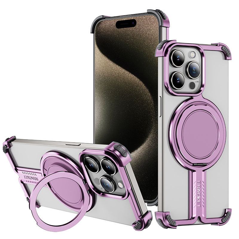 “Chubby”Metal Frameless Titanium Alloy Phone Case For iPhone