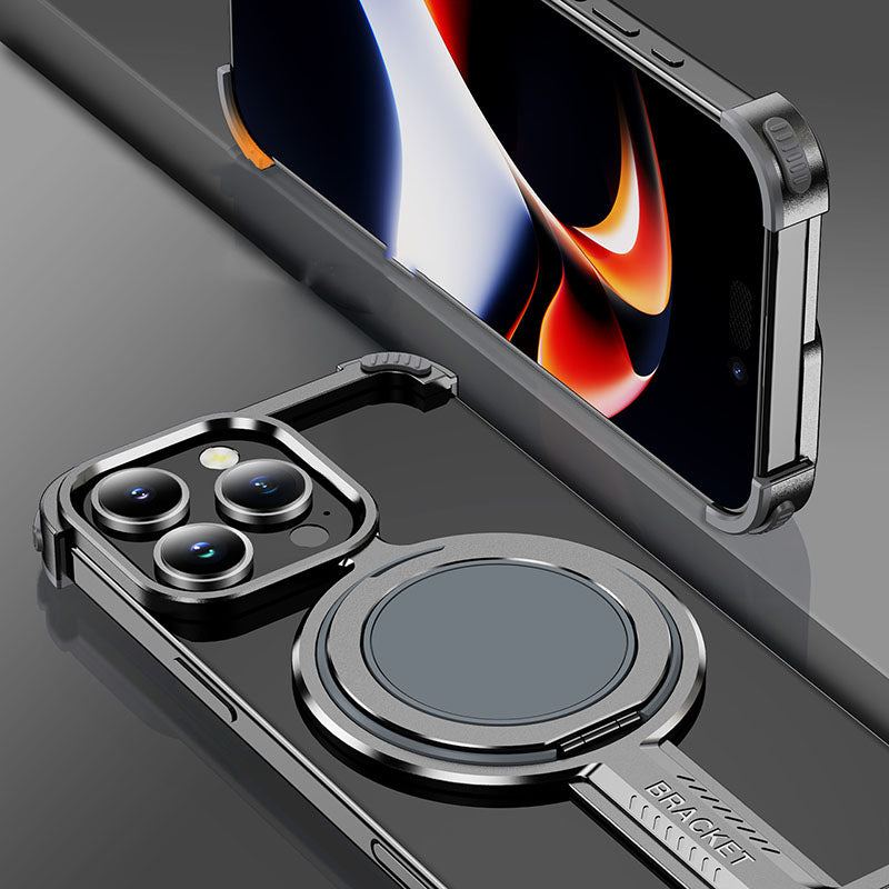“Chubby”Metal Frameless Titanium Alloy Phone Case For iPhone