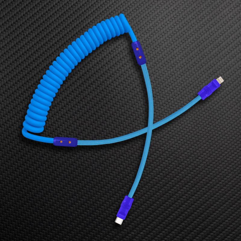"Chubby Mood" Silicone Braided Fast Charging Cable #831