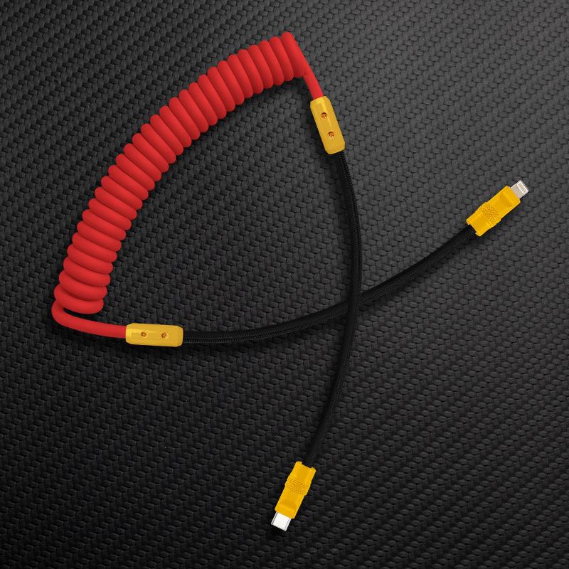 "Chubby Mood" Silicone Braided Fast Charging Cable #831