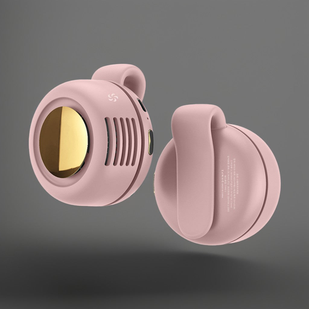 ChubbyAir 900mAh Mini Bladeless Fan – 5-Hour Silent Wearable