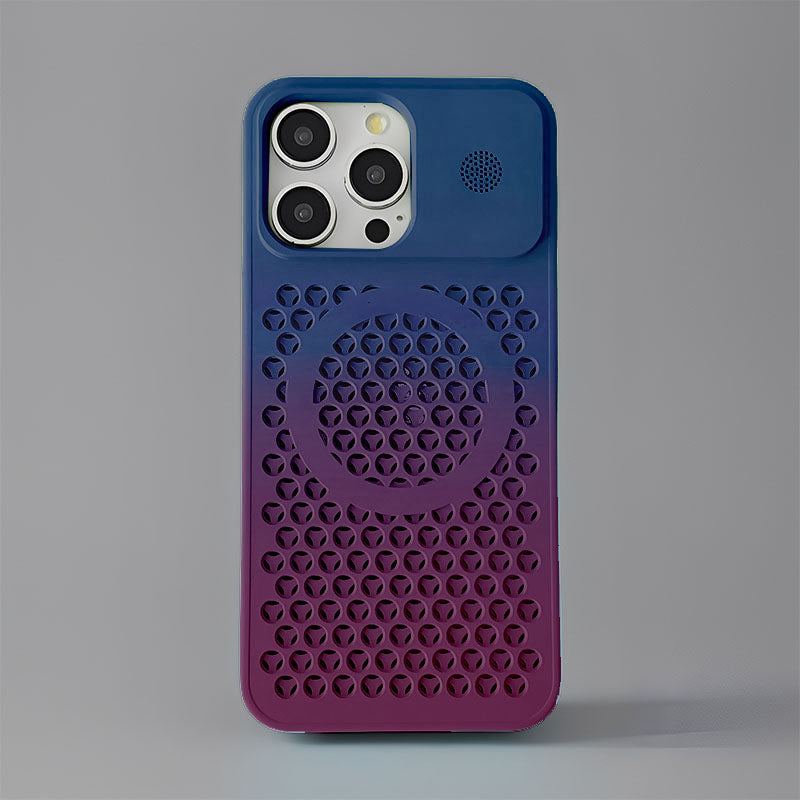 ChubbyArmor Breeze - Gradient Aromatherapy Magnetic Phone Case for iPhone