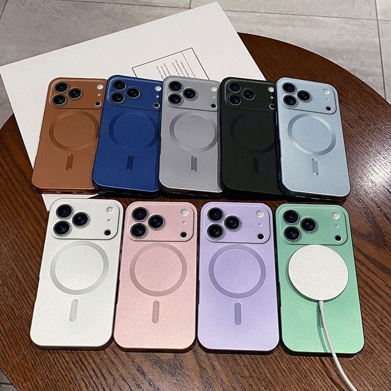 ChubbyArmor Slim - Ultra-Thin Magnetic Matte Case with Built-in Lens Protector for iPhone 17
