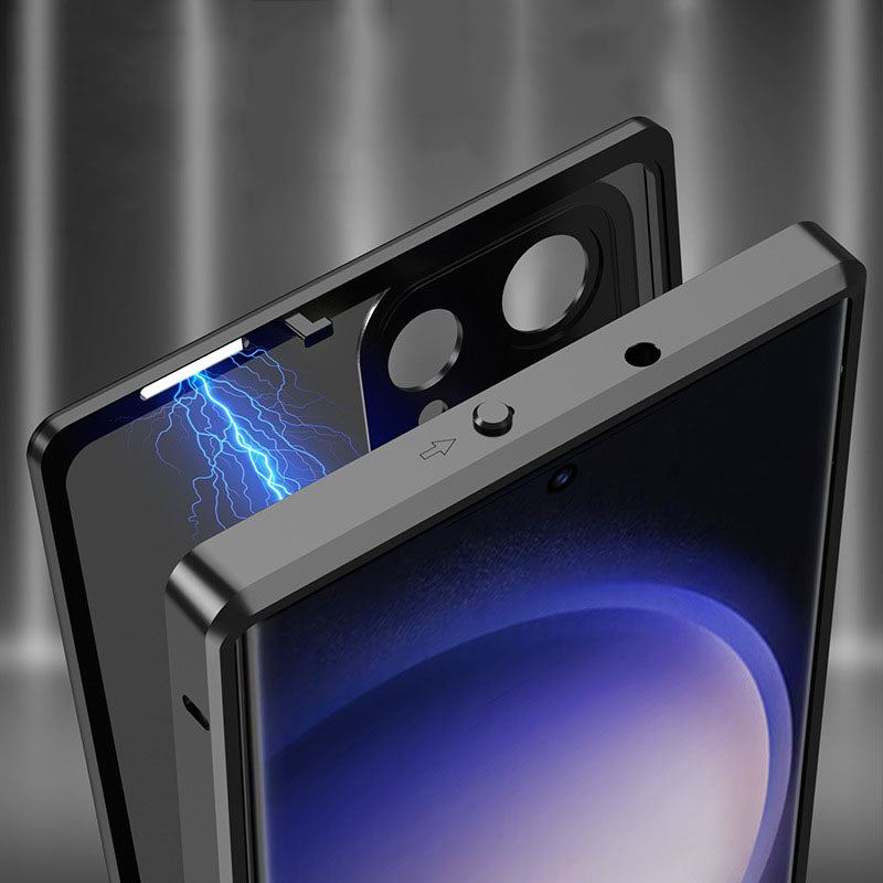 ChubbyArmor Ultra - Metal Frame Snap Case with Matte Back For Samsung