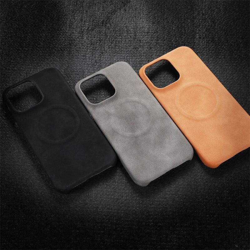 ChubbyCable CozySnap - Vegan Suede Case with MagSafe Compatibility & EdgeGuard™ Bumper