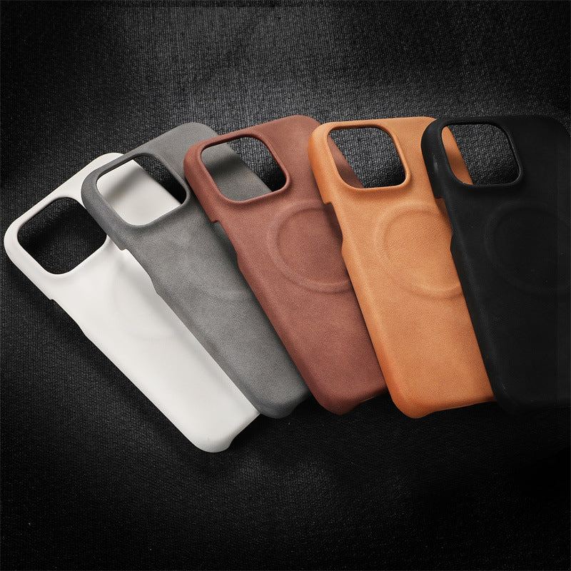 ChubbyCable CozySnap - Vegan Suede Case with MagSafe Compatibility & EdgeGuard™ Bumper