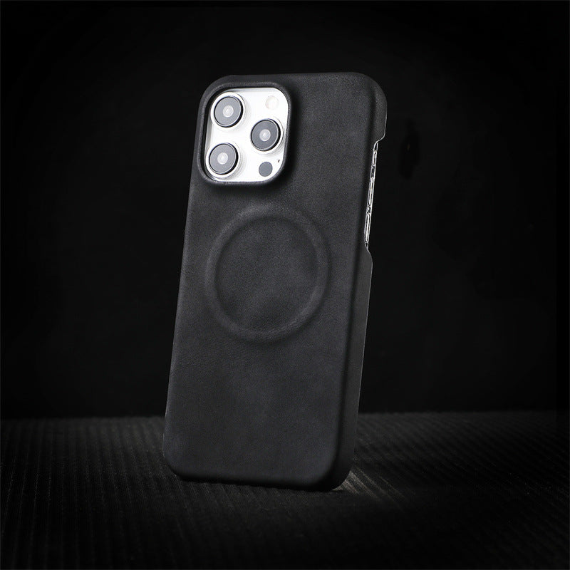 ChubbyCable CozySnap - Vegan Suede Case with MagSafe Compatibility & EdgeGuard™ Bumper
