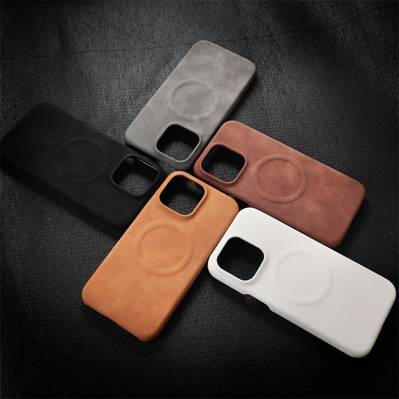 ChubbyCable CozySnap - Vegan Suede Case with MagSafe Compatibility & EdgeGuard™ Bumper