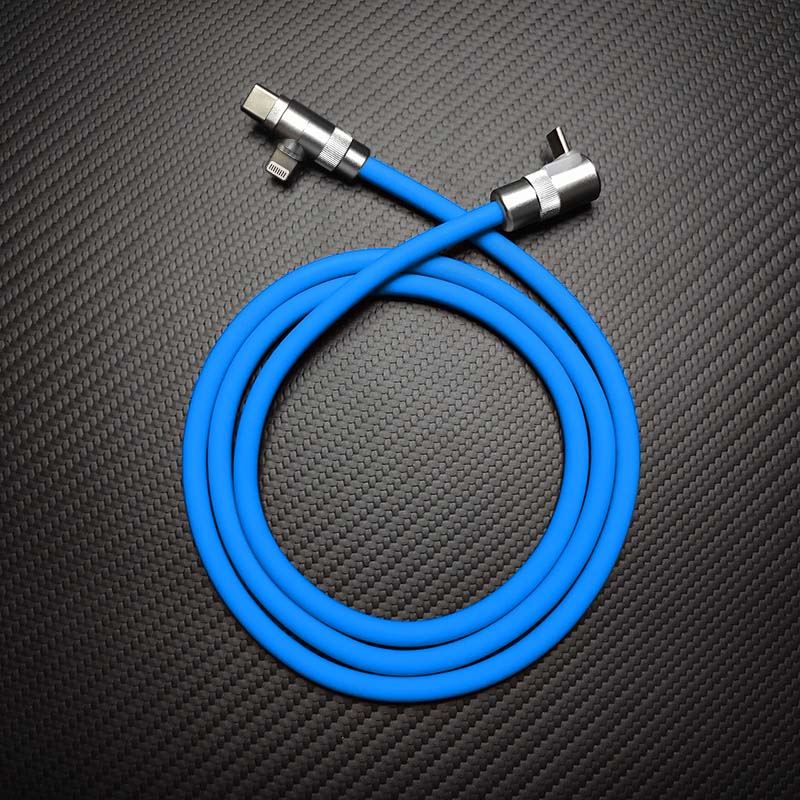 "FlexCharge Pro" 90° 2-in-1 Car Cable for Tesla