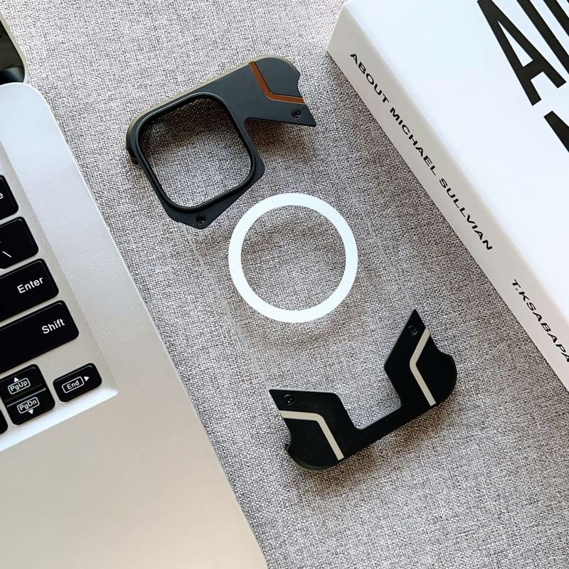 Frameless Metal Magnetic Phone Case For iPhone
