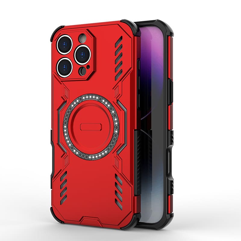 Grade Magnetic Shockproof Phone Case with Enhanced Cooling Technology for iPhone