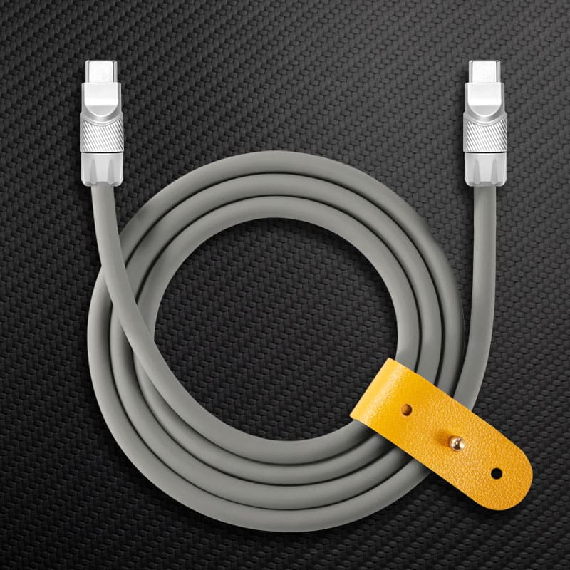 "Mecha Chubby" 240W Fast Charging Cable - 16 Vibrant Colors & Usb-C Only