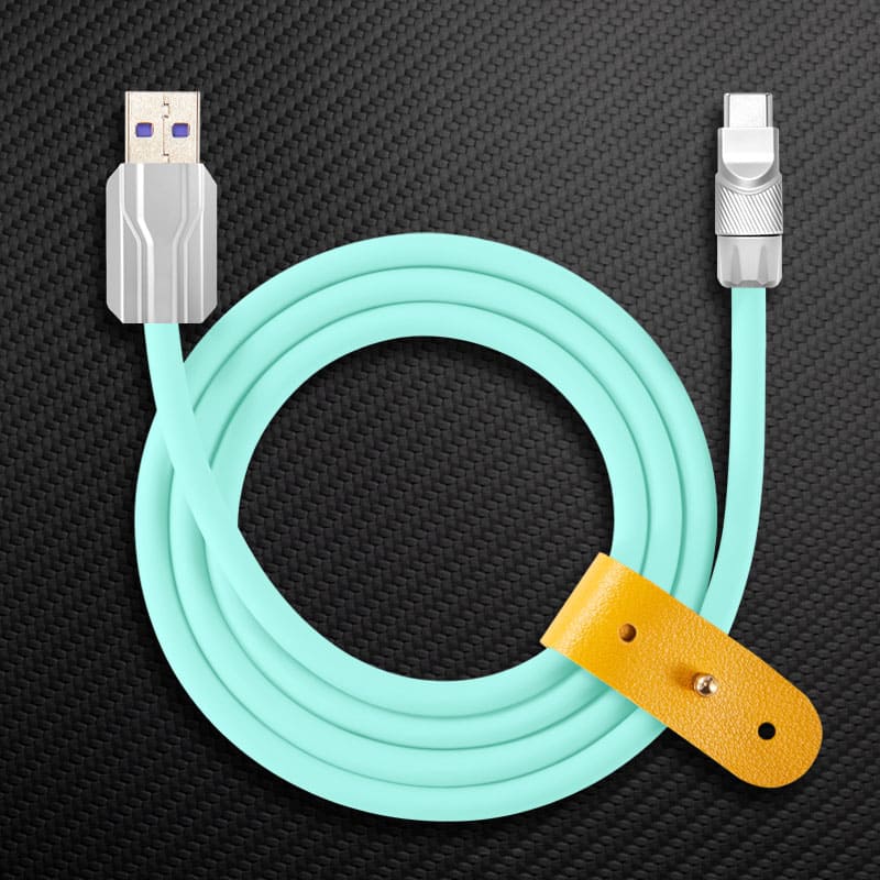 "Mecha Chubby" 240W Fast Charging Cable - 16 Vibrant Colors & Usb-C Only
