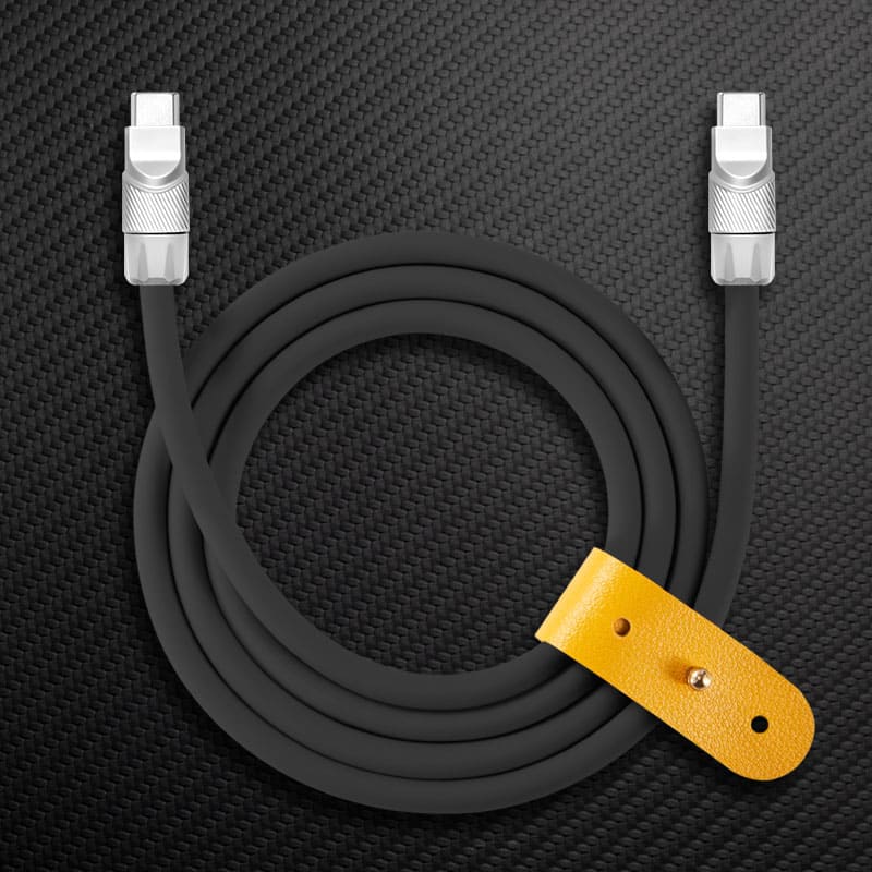 "Mecha Chubby" 240W Fast Charging Cable - 16 Vibrant Colors & Usb-C Only
