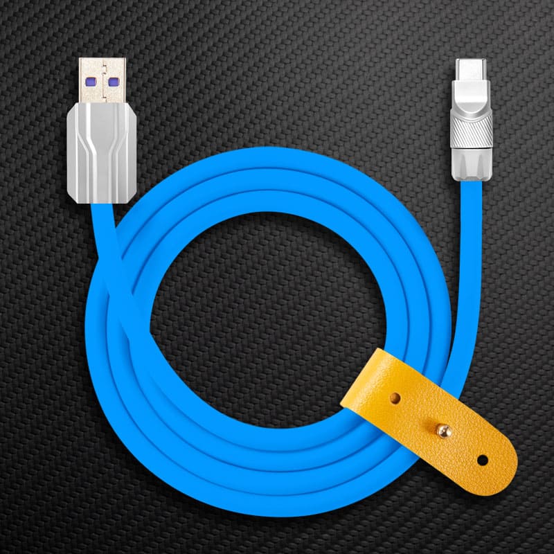 "Mecha Chubby" 240W Fast Charging Cable - 16 Vibrant Colors & Usb-C Only