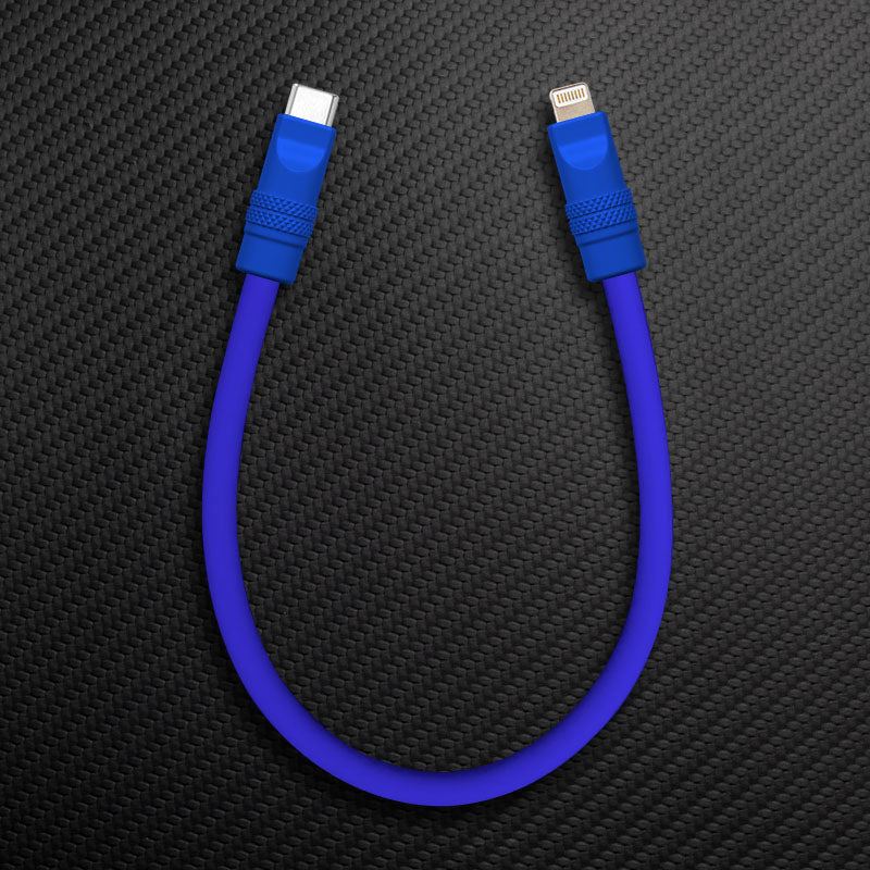 "Monochrome Chubby" Power Bank Friendly Cable - Silicone Material（副本）