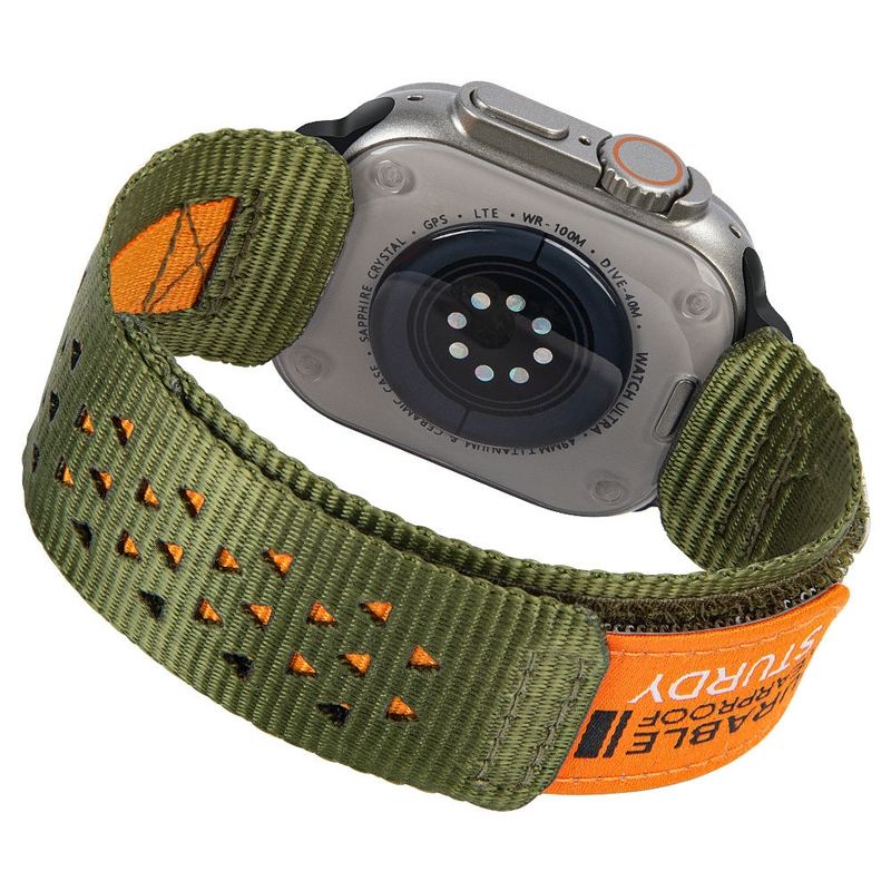 Mountaineering Nylon Canvas Breathable Band for Apple Watch