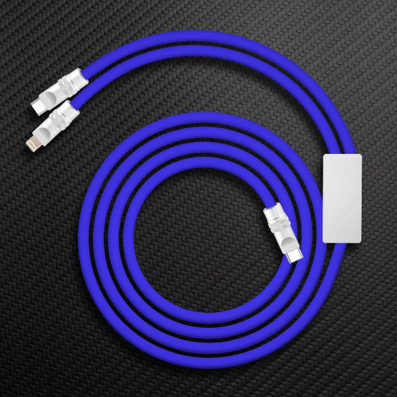 "Multi Chubby" 2 IN 1 100W Charge Cable
