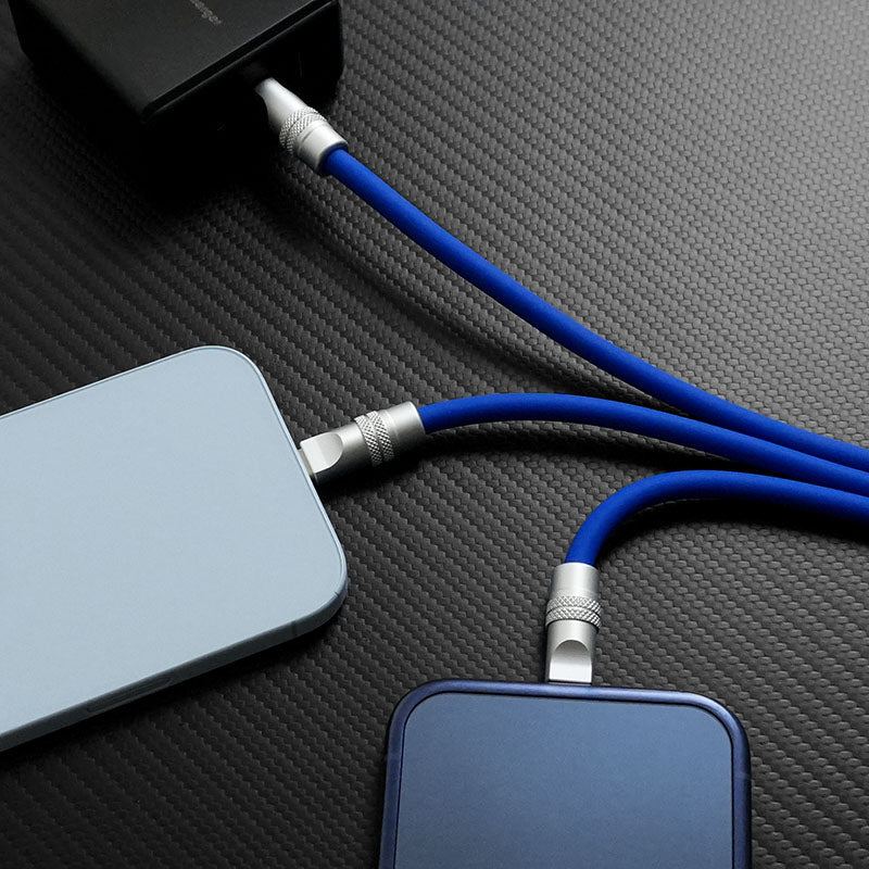 "Multi Chubby" 2 IN 1 100W Charge Cable