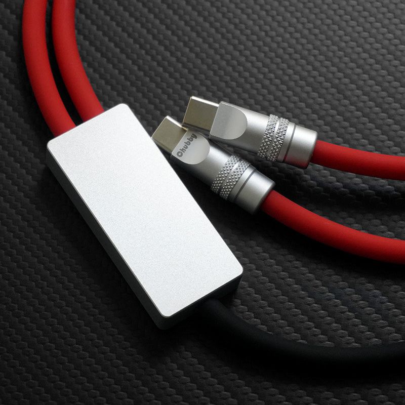 "Multi Chubby" 2 IN 1 100W Charge Cable