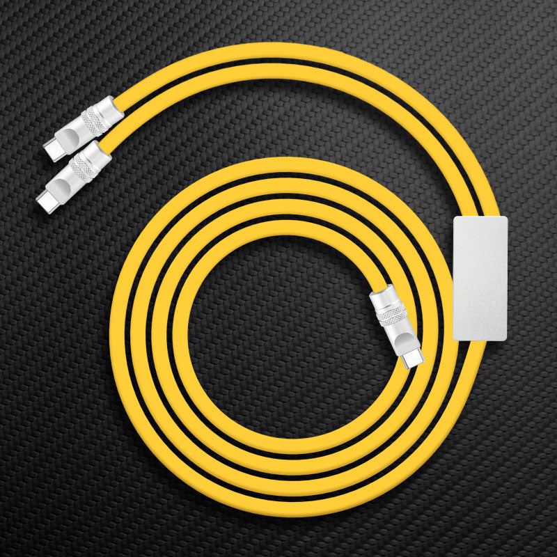 "Multi Chubby" 2 IN 1 100W Charge Cable