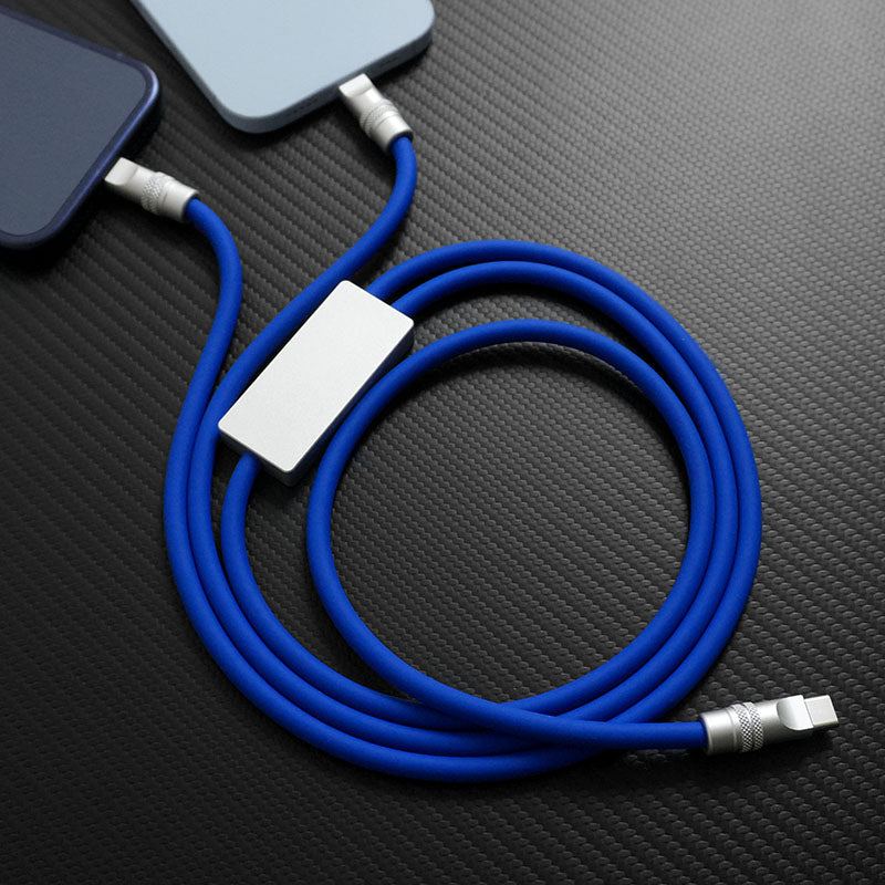"Multi Chubby" 2 IN 1 100W Charge Cable