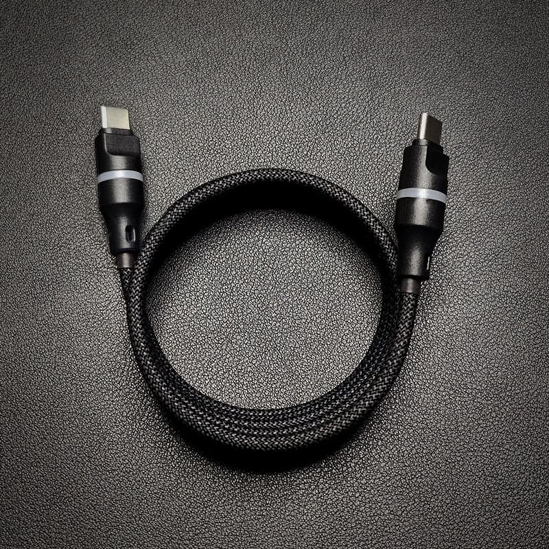 "Neon Chubby MagSnap" Magnetic Retractable Fast Charging Cable