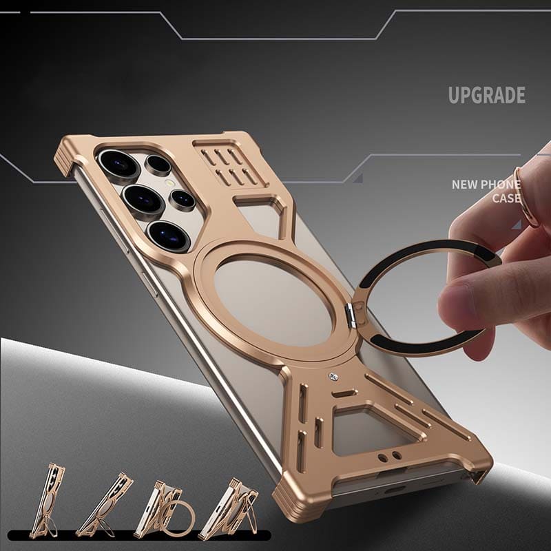 Samsung Metal Armor Magnetic Rotating Stand Case