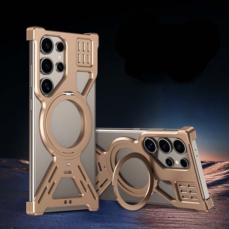 Samsung Metal Armor Magnetic Rotating Stand Case