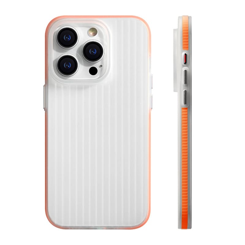 Silky Stripe Grip MagSafe iPhone Case