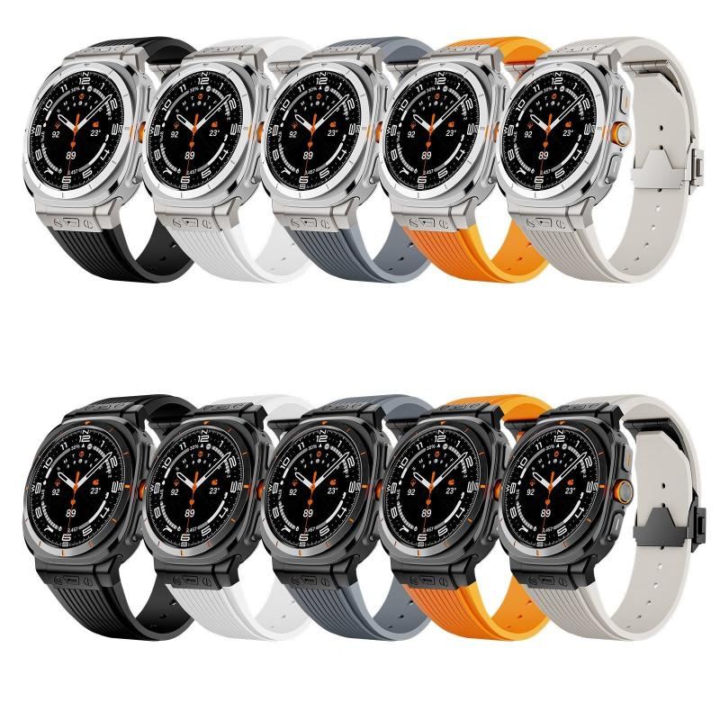 "Sleek Luxury" Streamlined Silicone Band For Samsung Watch Ultra