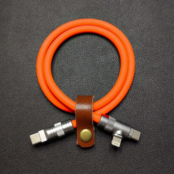"Chubby" Type-C To Lightning & Type-C Fast Charge Cable